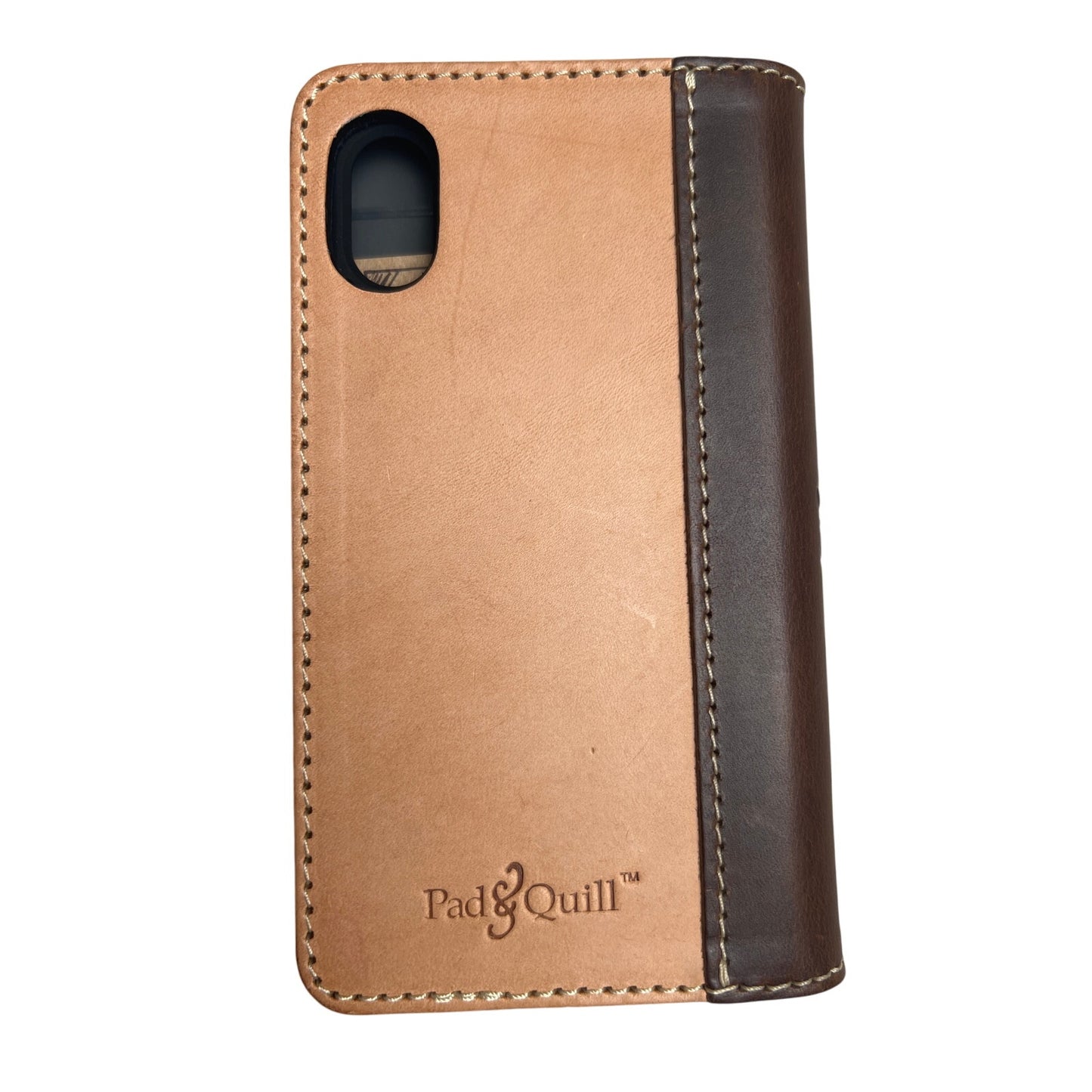 Pad & Quill Leather iPhone XR Tan Case Artisan Made