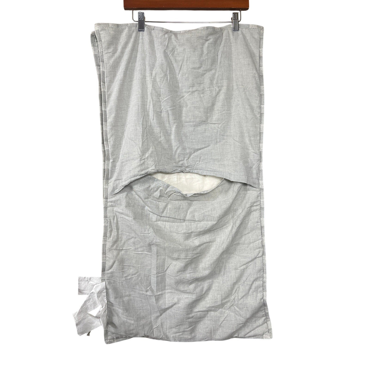 Gray Long Pillow Case Set of 2