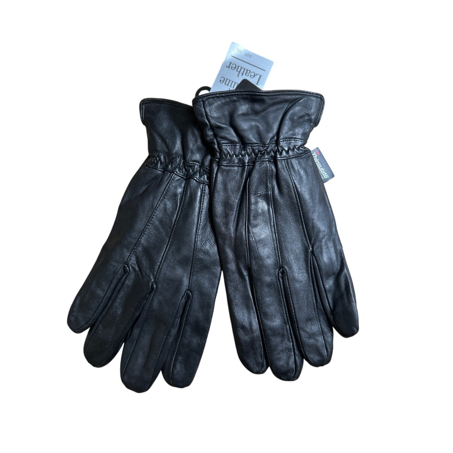 NWT Thinsulate Leather-Driving Gloves Size M/L