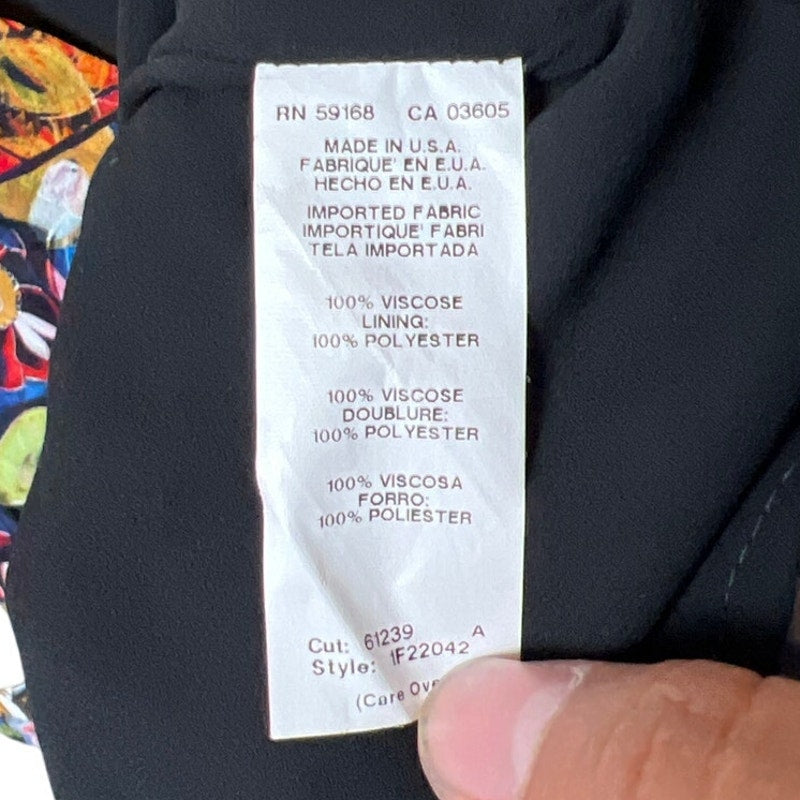 Fifteen Twenty Camisole Floral Sleeveless Spaghetti Straps Top Size XS