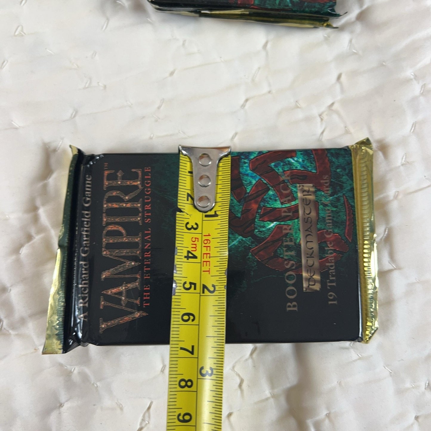 Wizards Of The Coast Vampire The Eternal Struggle Booster Pack 19ct Lot Of 18