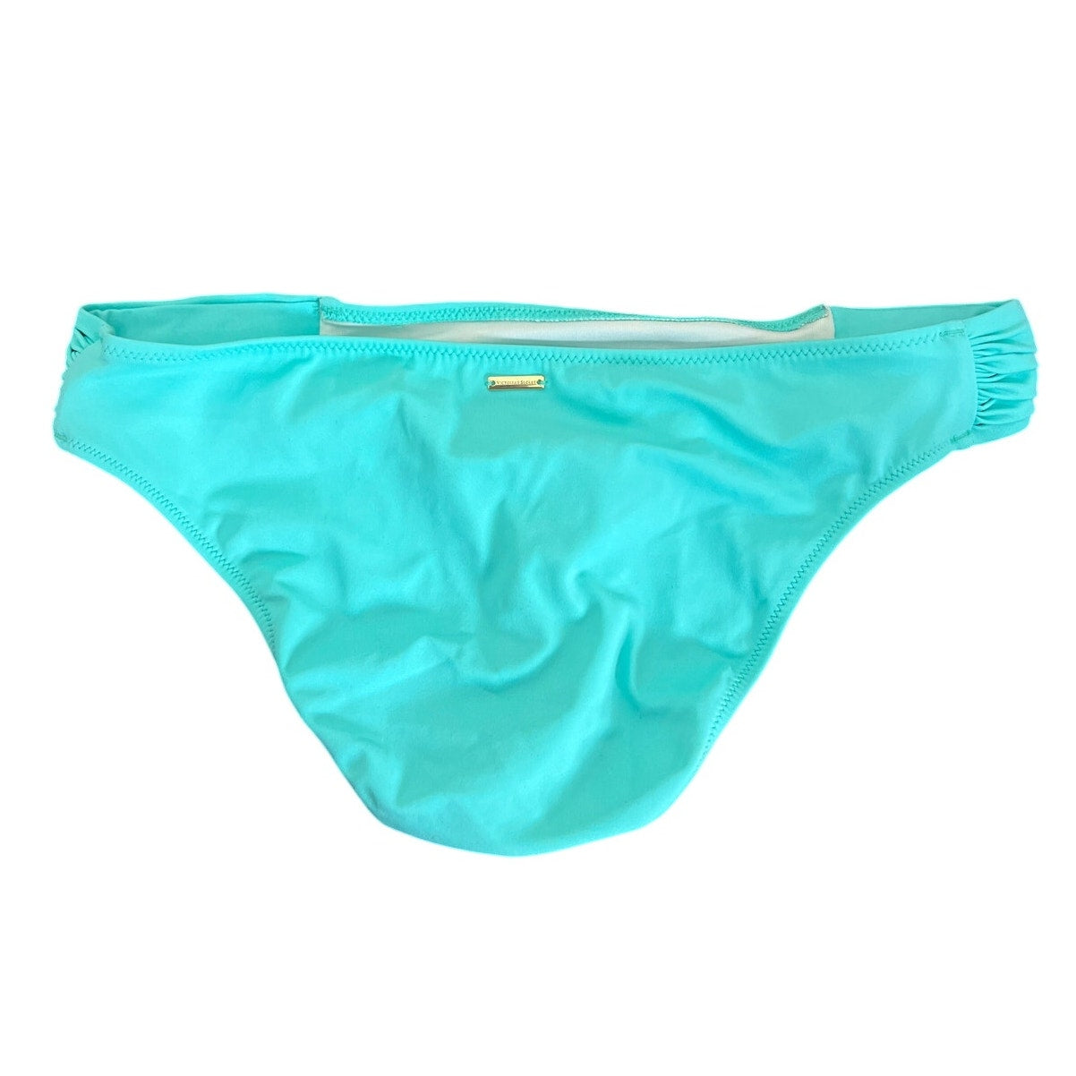 Victoria Secret The Knock Out Bikini Blue Bottoms Small