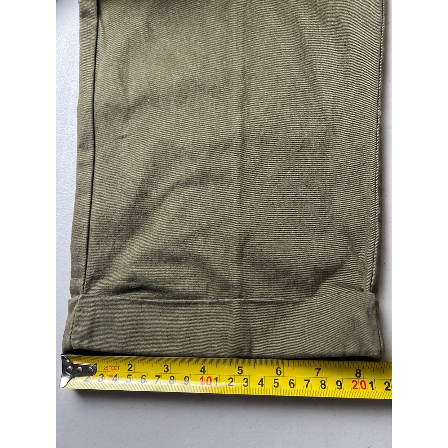 Polo Ralph Lauren Relaxed Fit Belted Pants Mens Military Green NWT 38/32