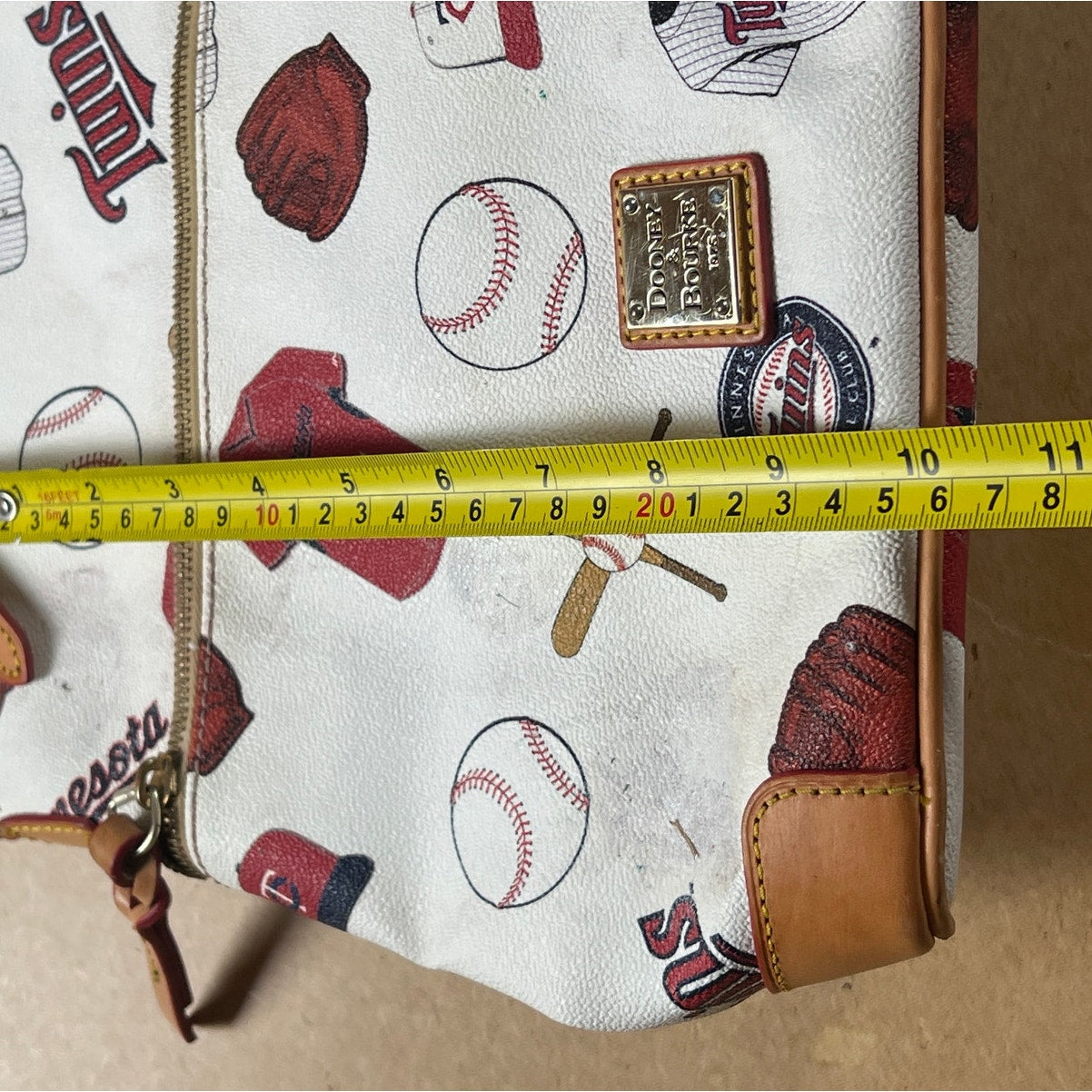 Dooney & Bourke Minnesota Twins Game Day Shoulder Purse