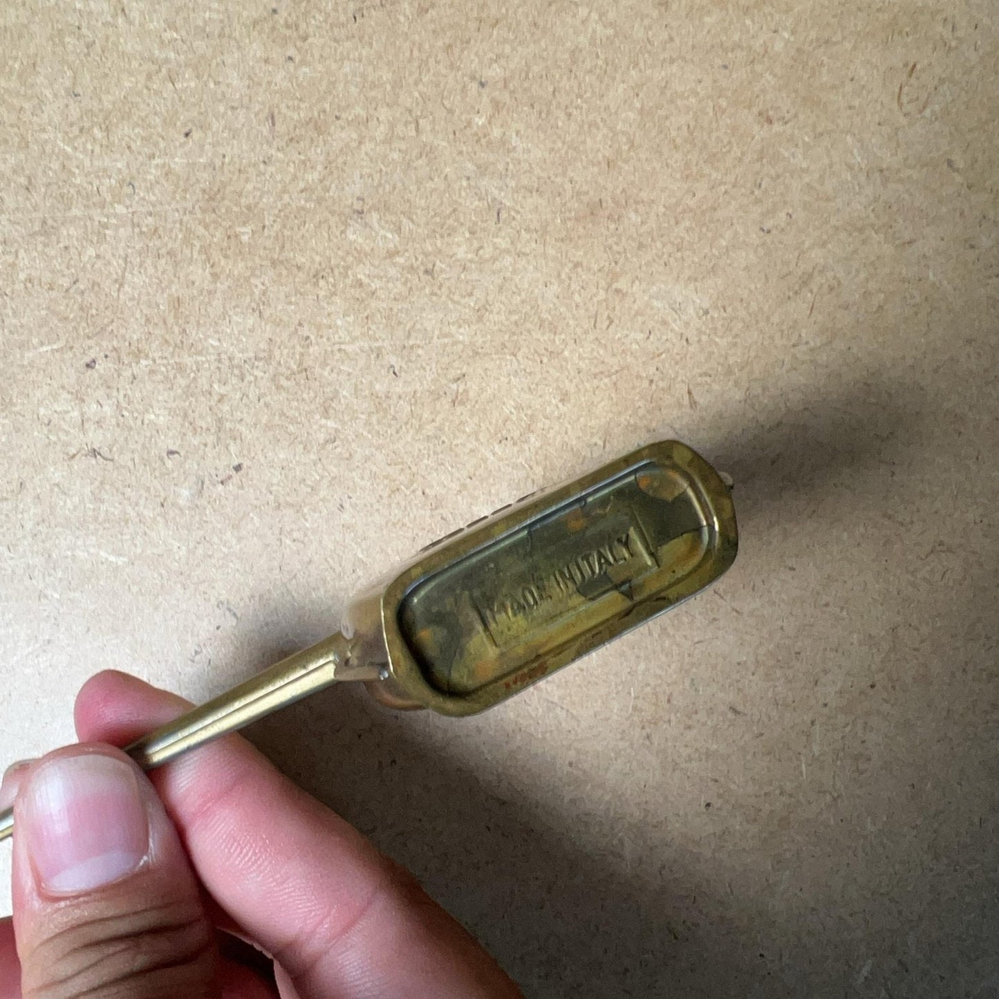 Vintage NECCHI Brass Sewing Machine Oiler Small Long Spout Made In Italy