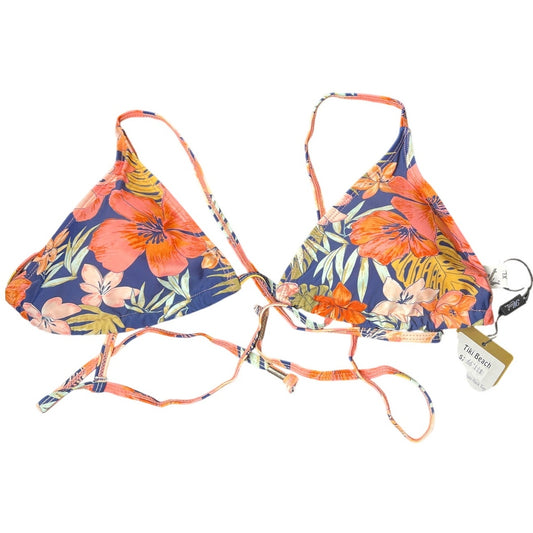 NWT Heat XL Swim Top Pink Adjustable Floral Bikini