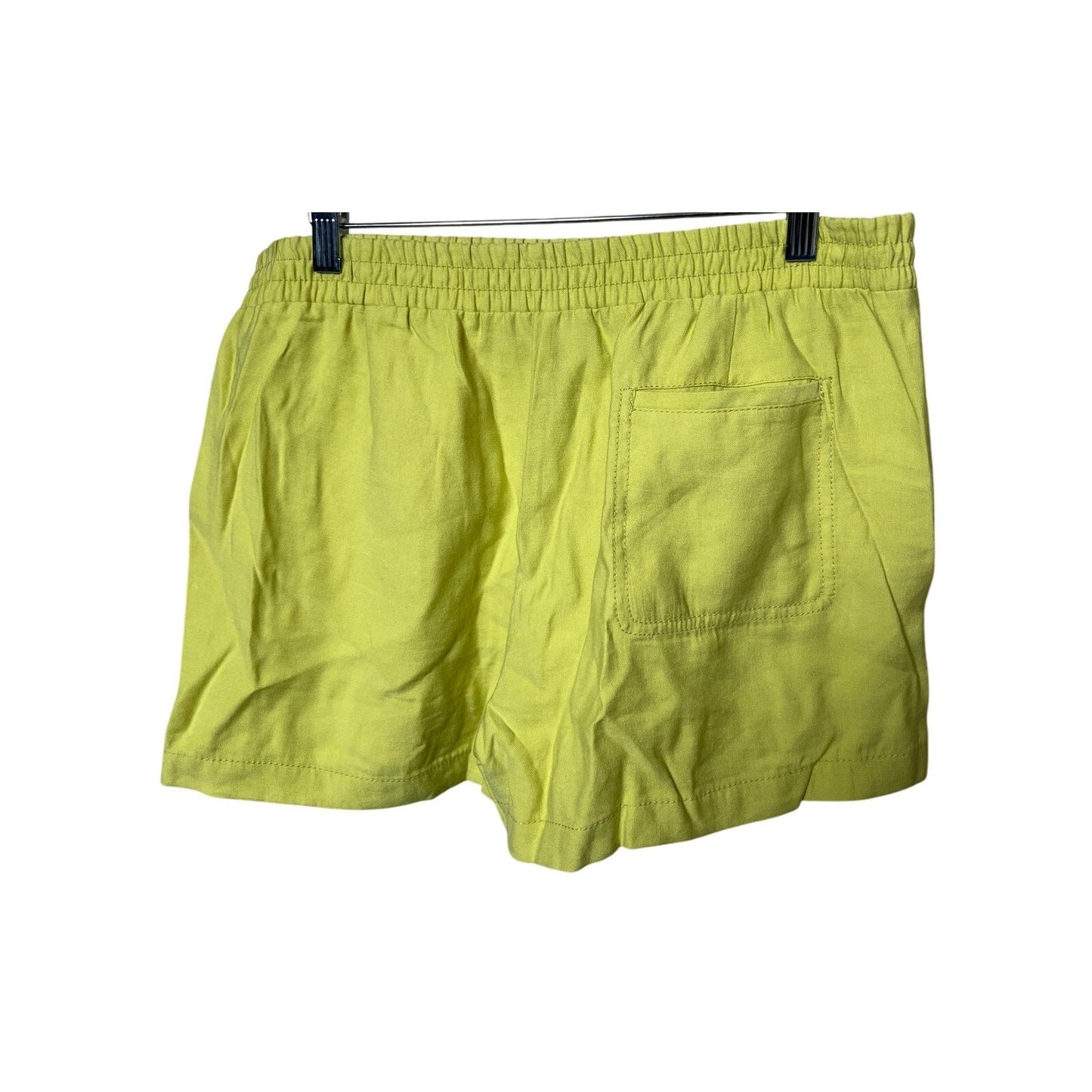 BCBGMAXAZRIA Women Stretchable Yellow Shorts *Dimensions In Pictures*