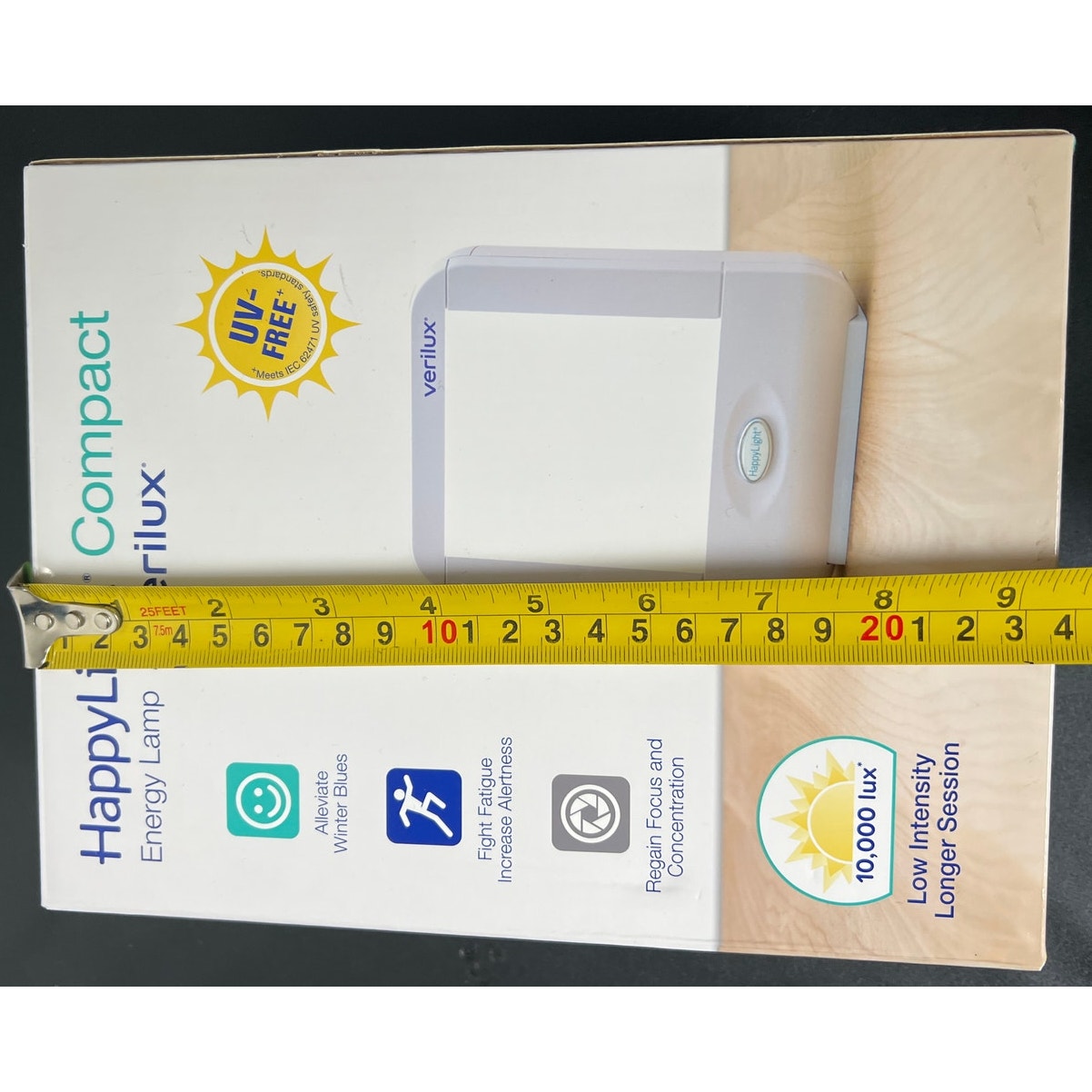 HappyLight Compact Energy Lamp By Verilux Therapy Light