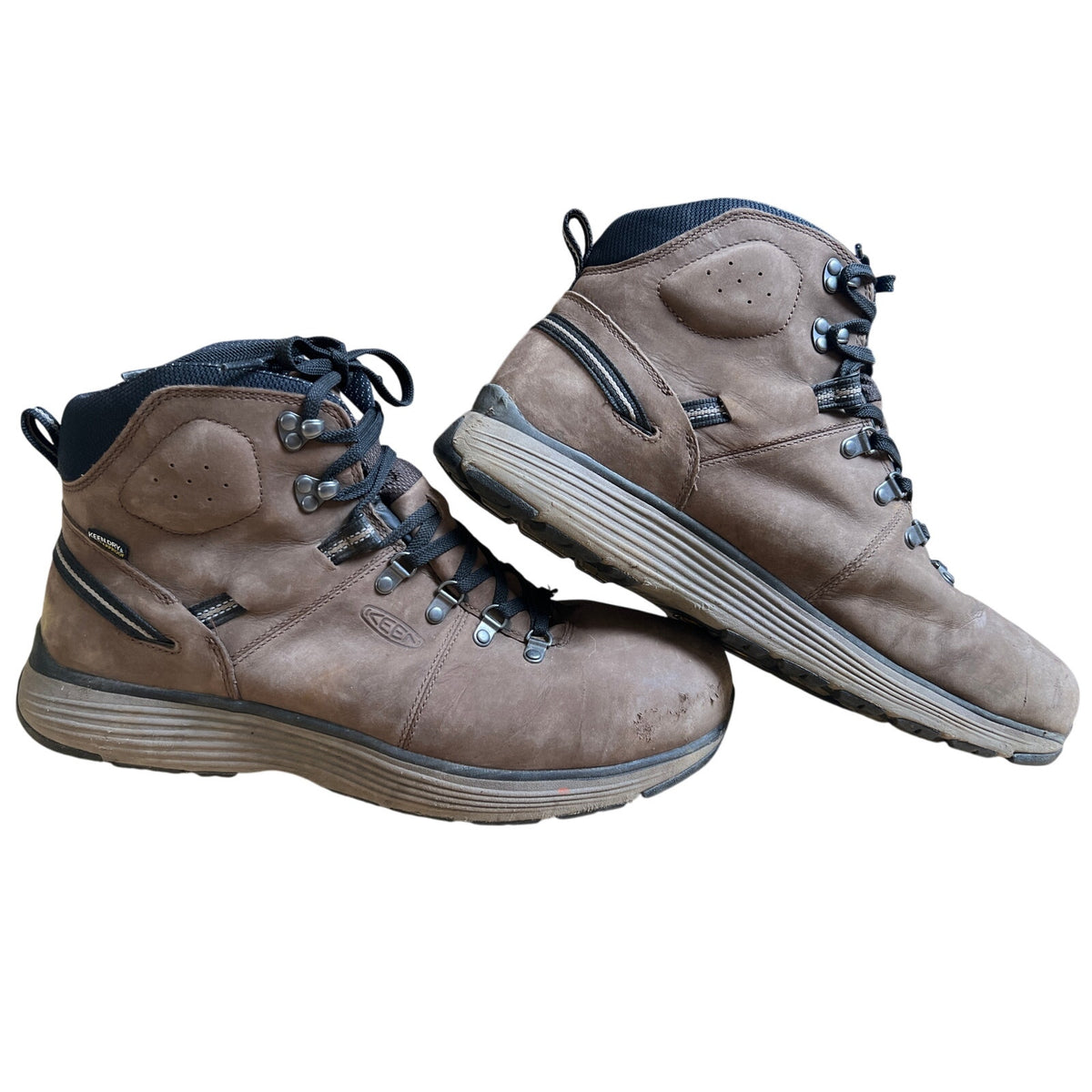Keen Utility Cascade Brown Steel Toe Men Size 15