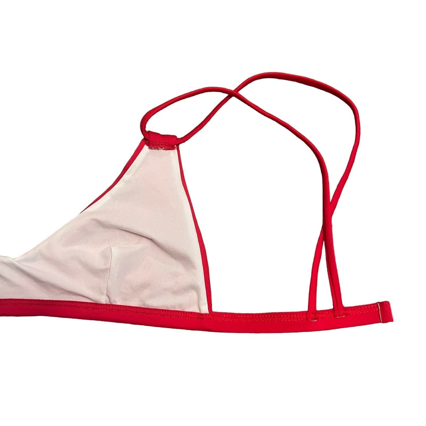 Missguided Bikini Top Red Size 2 NWT