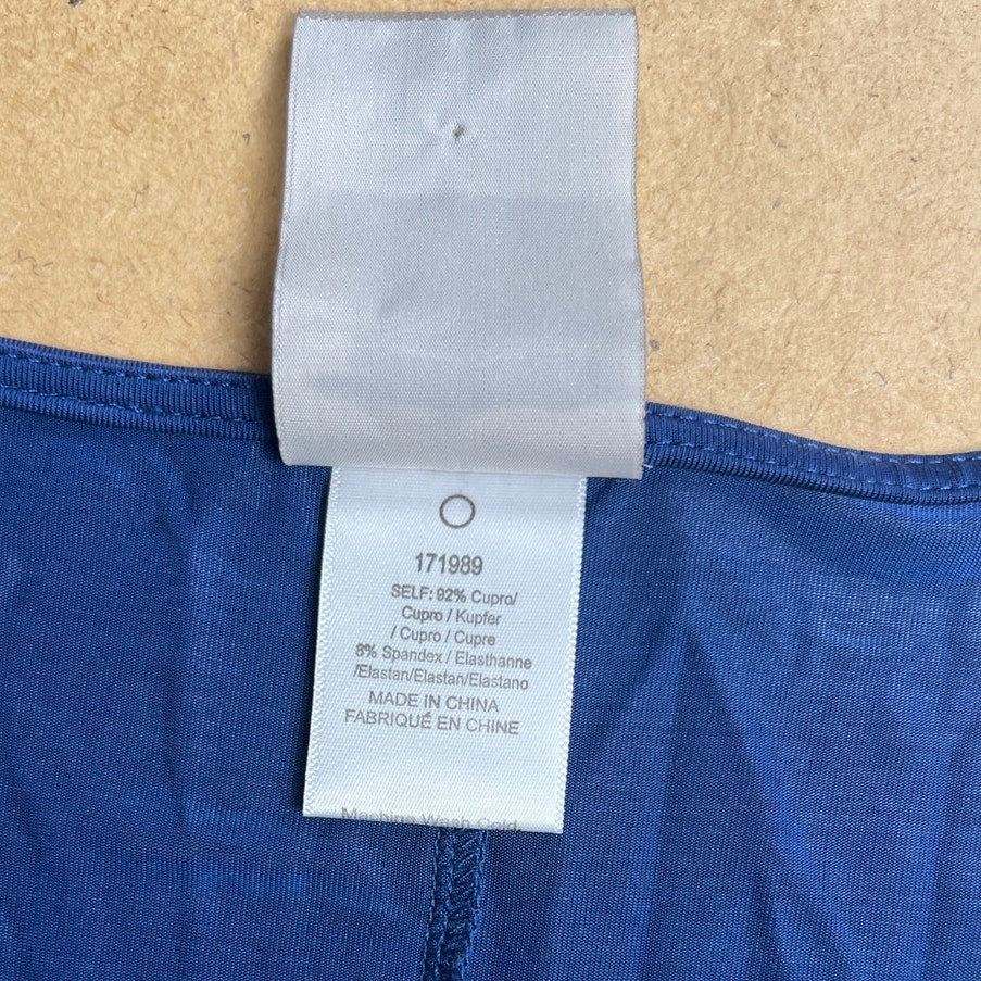 Anthropologie Dolan Sanibel Blue Sleeve Side Tie Dress Size S