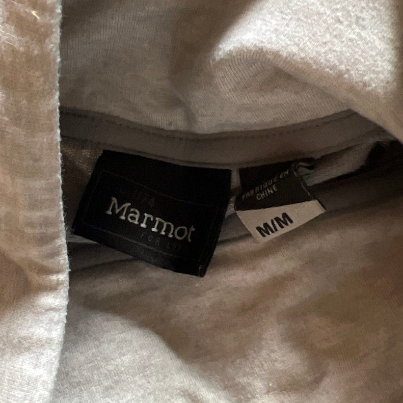 Marmot Gray Long-Sleeve Turtle Neck Women Size M