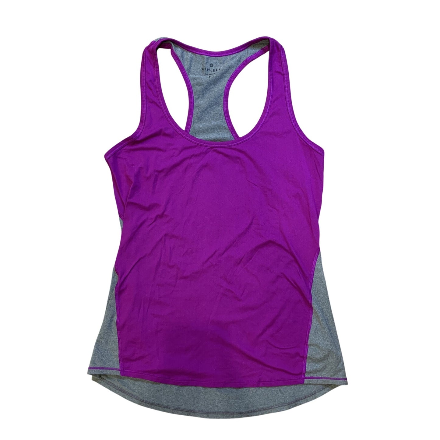 Athleta Women's Tank top Purple Gray Racer Back Size Small S