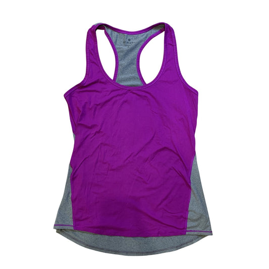 Athleta Women's Tank top Purple Gray Racer Back Size Small S