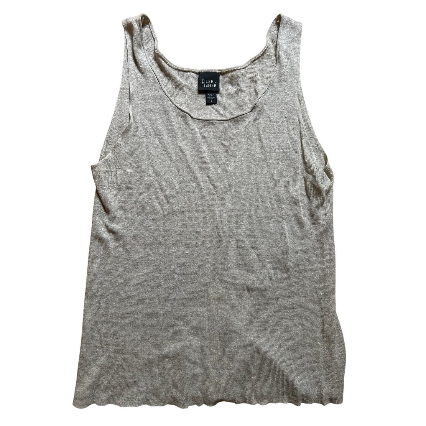 Eileen Fisher Gray Tank Top Women Size S