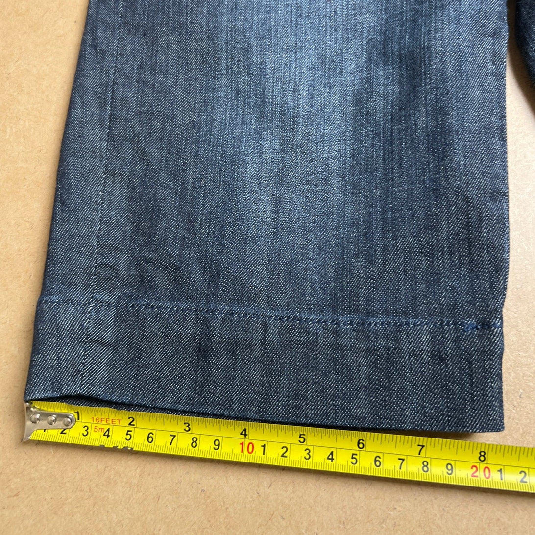 NWT The Limited Denim 917 Bermuda Shorts Lo-Rise, Slender Waist Size 6