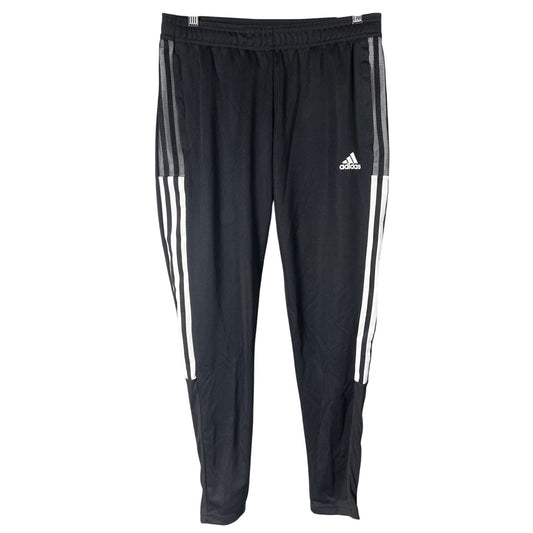 Adidas NWT Aeroready Small Black Soccer Sweatpants Women's Stripped