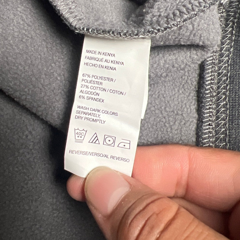 NWT Van Heusen Flex Gray 1/4 Zip-Up Pullover Men 2XL