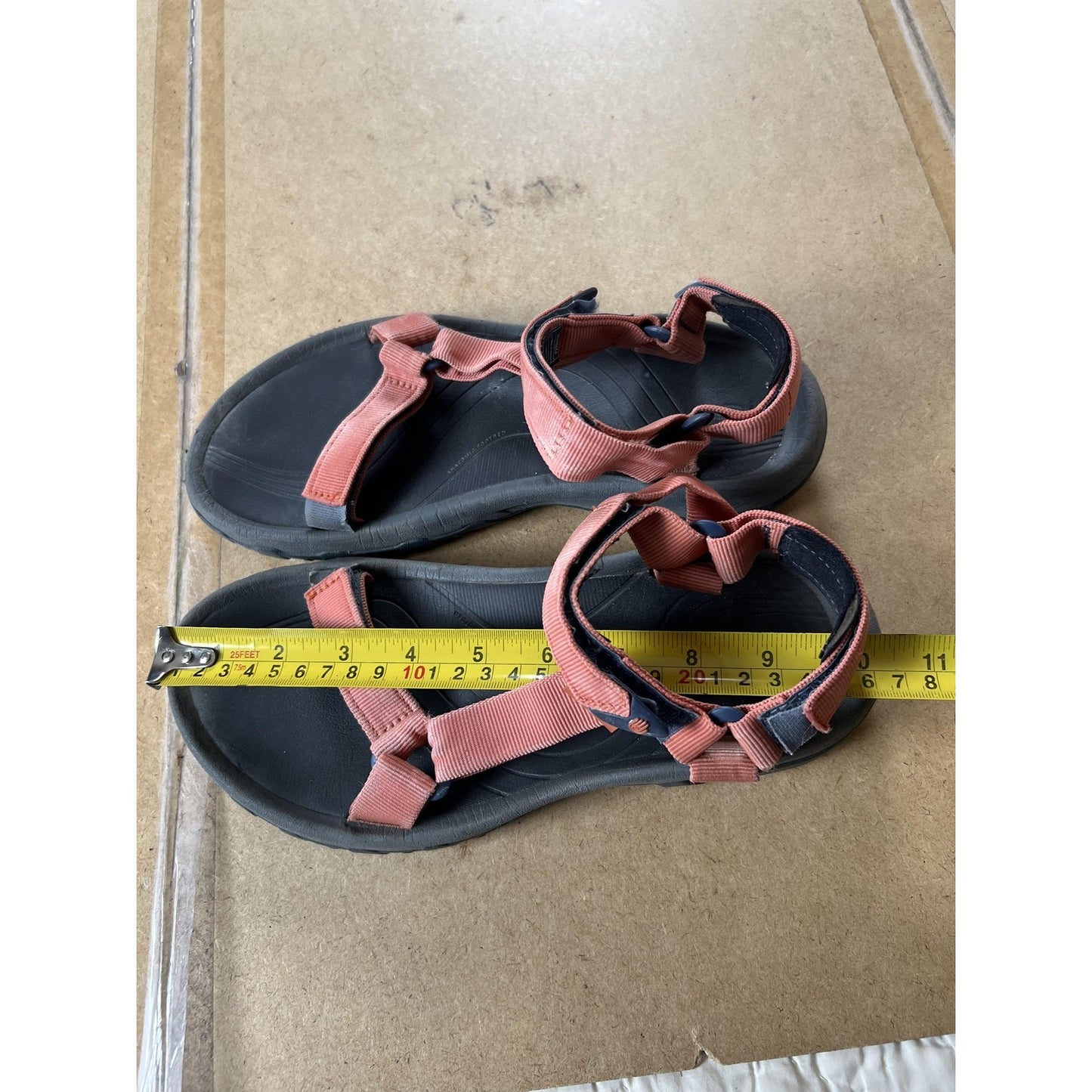Teva Sandals Womens US 8 Pink Adjustable Straps Outdoor Sport Comfort Fit