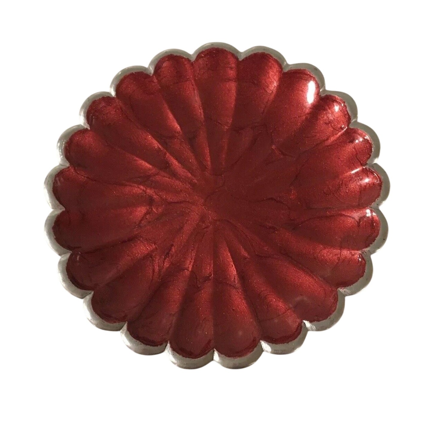 JULIA KNIGHT PEONY POMEGRANATE 6" PEDESTAL STAND - RETIRED