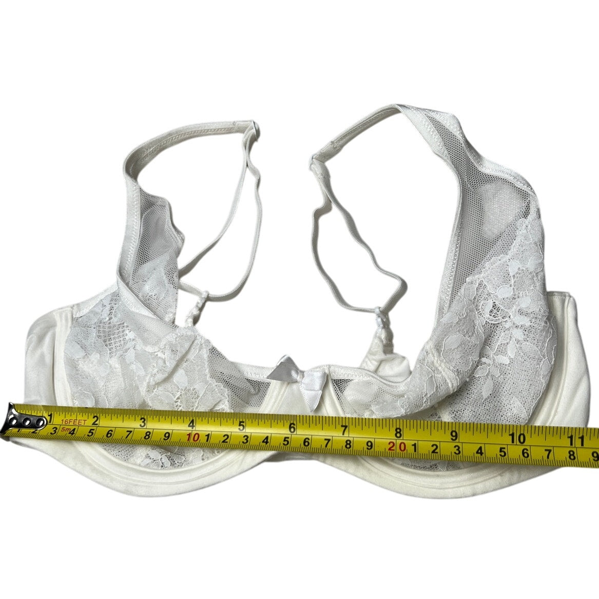 Victoria's Secret Body By Victoria Demi Unlined White Bra 34C