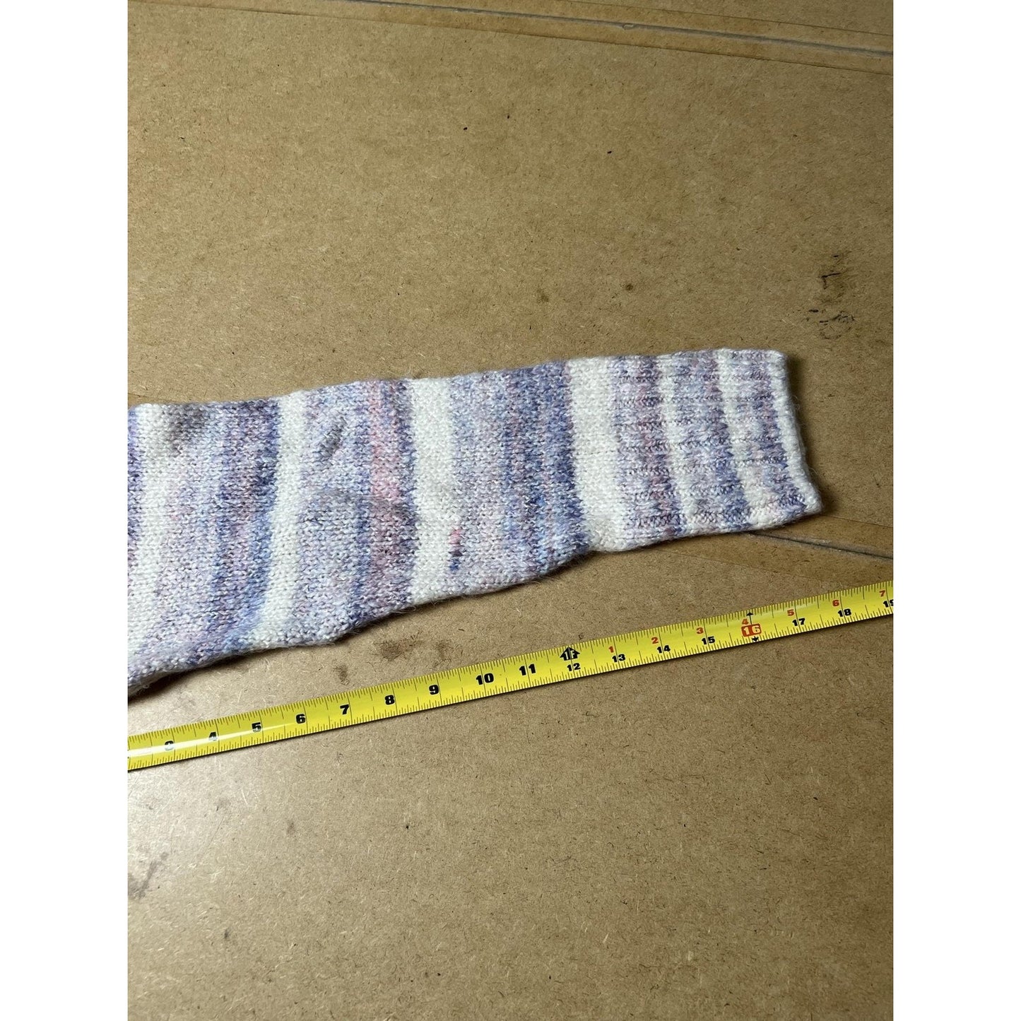 J.CREW Sweater Womens XL Multicolor Chunky-Knit Striped Crew Neck Heavyweight