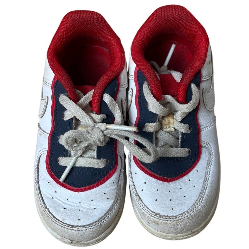 Nike Air Force 1 LV8 TD 'Double Layer Obsidian Red Kids 8C