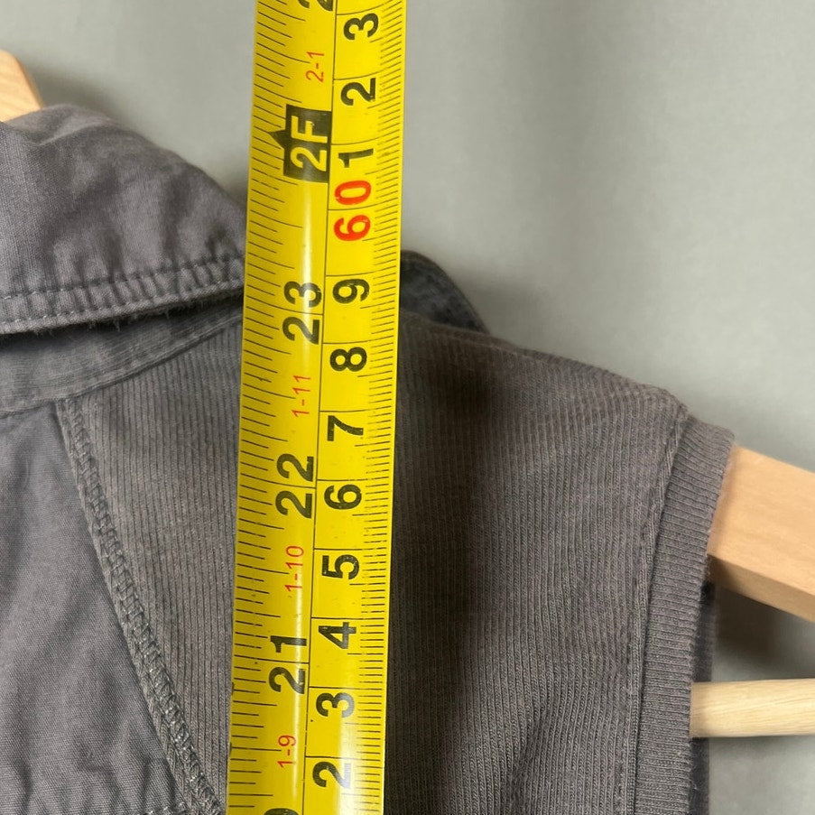 Lole Cross Court Polo Tank In Gray Women's Size Small