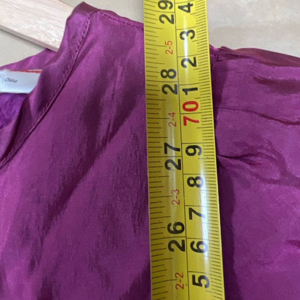 Hanna Anderson Purple Dress Size 10 Magenta Floral