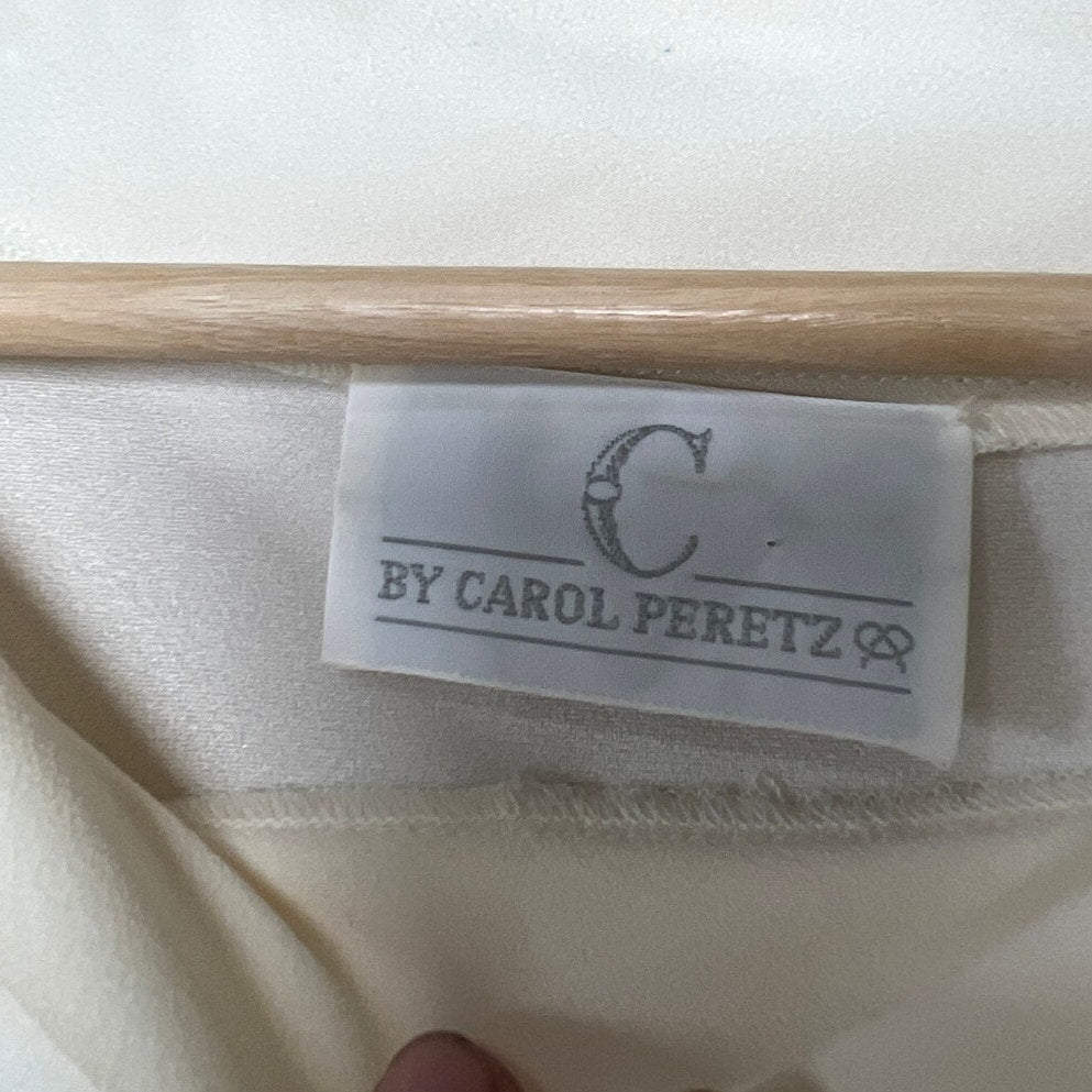 Carol Peretz Size Medium Women Dress Multicolor Triacetate