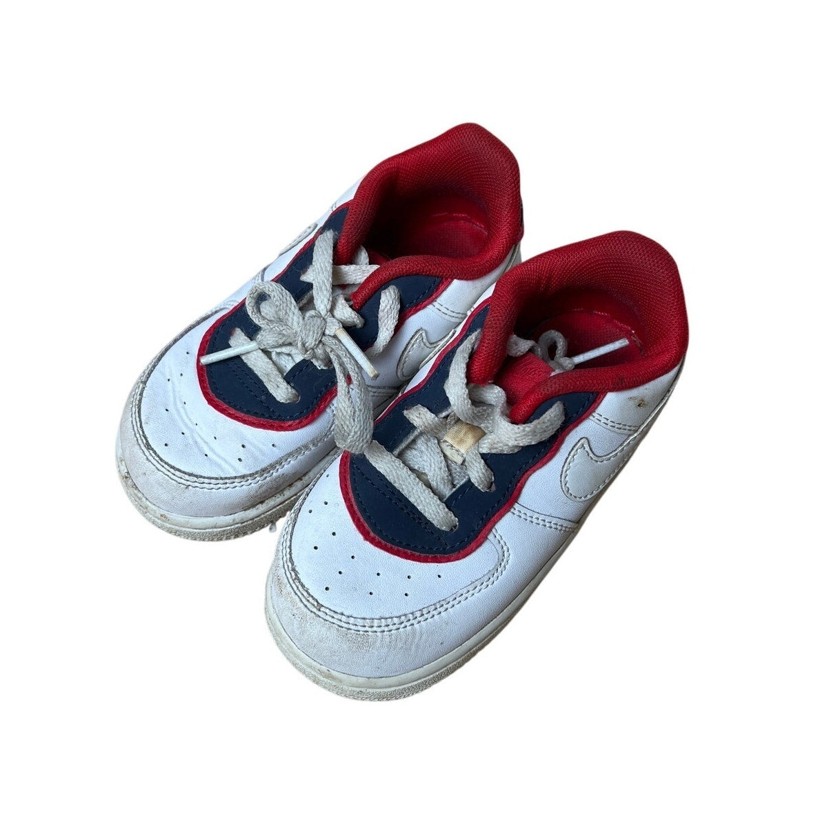 Nike Air Force 1 LV8 TD 'Double Layer Obsidian Red Kids 8C