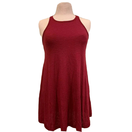 Free People Tank Dress Burgundy Red Size XS