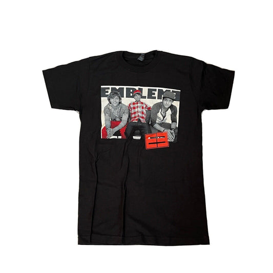Emblem 3 Band Men’s Black Concert T Shirt Size Small S - EUC