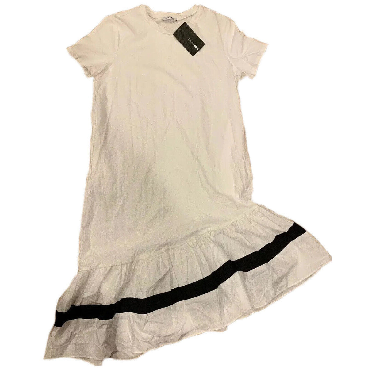 Fashion Nova NWT I Don’t Wanna Know Dress WHITE Size XS - NWT