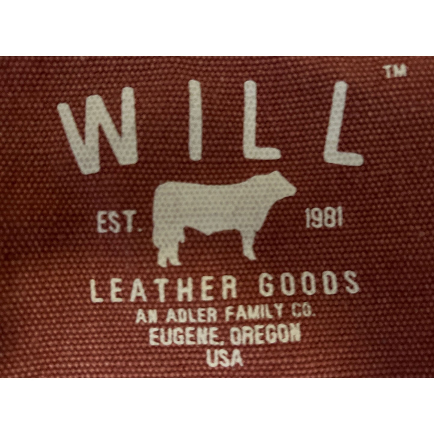 WILL LEATHER GOODS ENK Pink Canvas Tote Bag Oregon