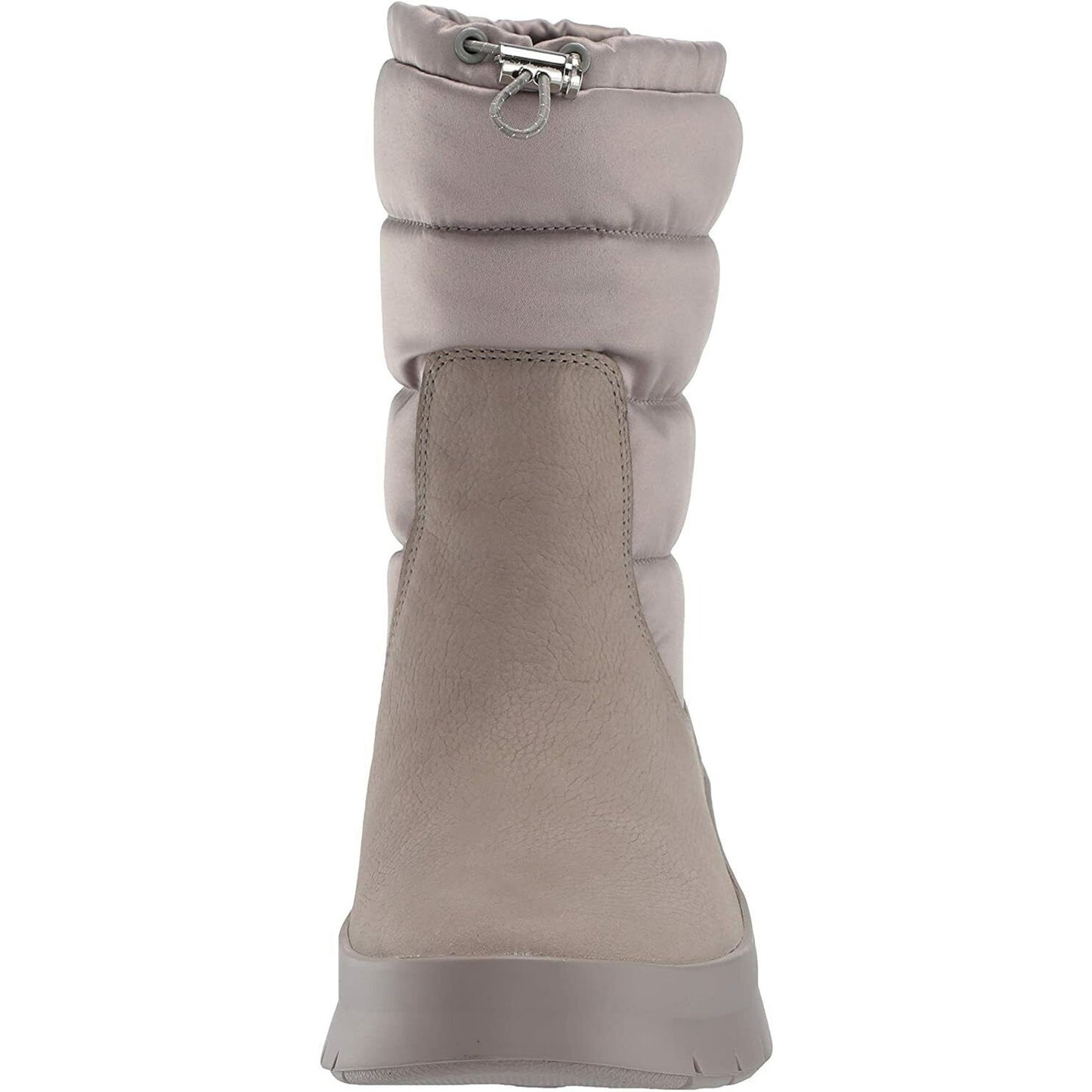 Cole Haan W17968 Women's Pinch Utility Puffer Waterproof Suede Boot Gray 7 B NWT