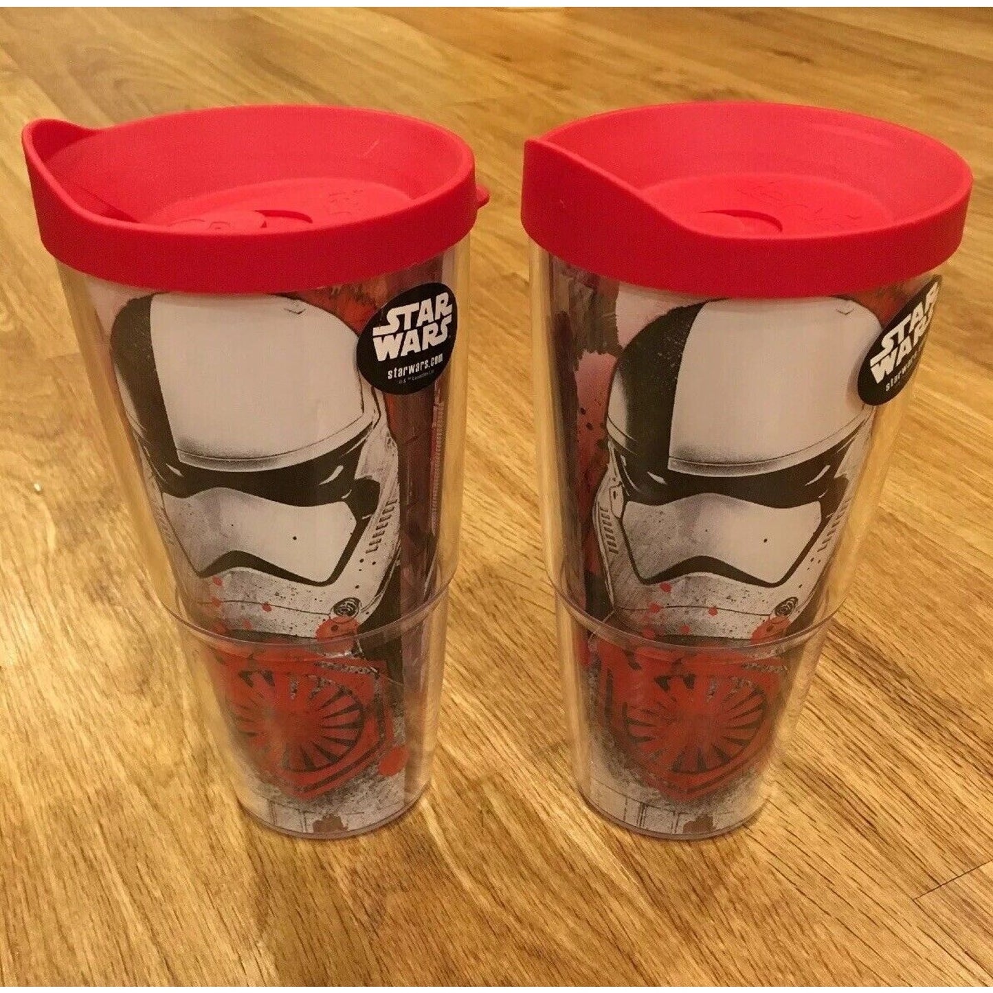 Star Wars Tervis Mugs 24 oz Storm Troopers - Qty Two - BRAND NEW