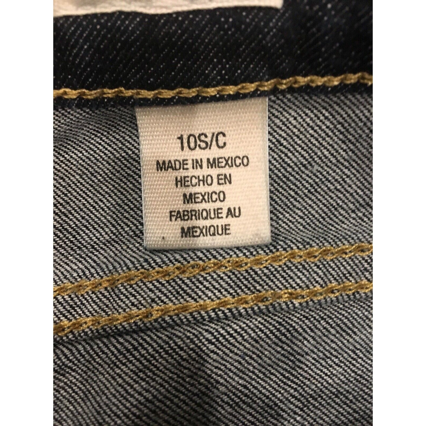 DKNY Jeans Soho New Wide Leg Denim 10S Dark Blue Women's Stretch - NWOT