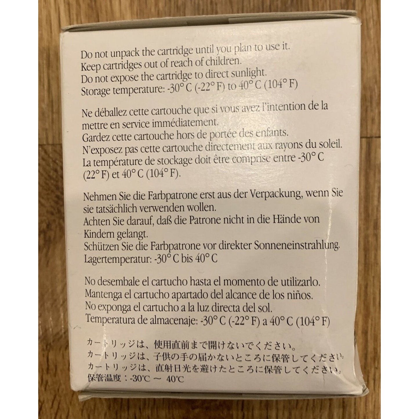 New SEALED 1995 APPLE Printer Ink Cartridge M8041G/A Black Stylewriter