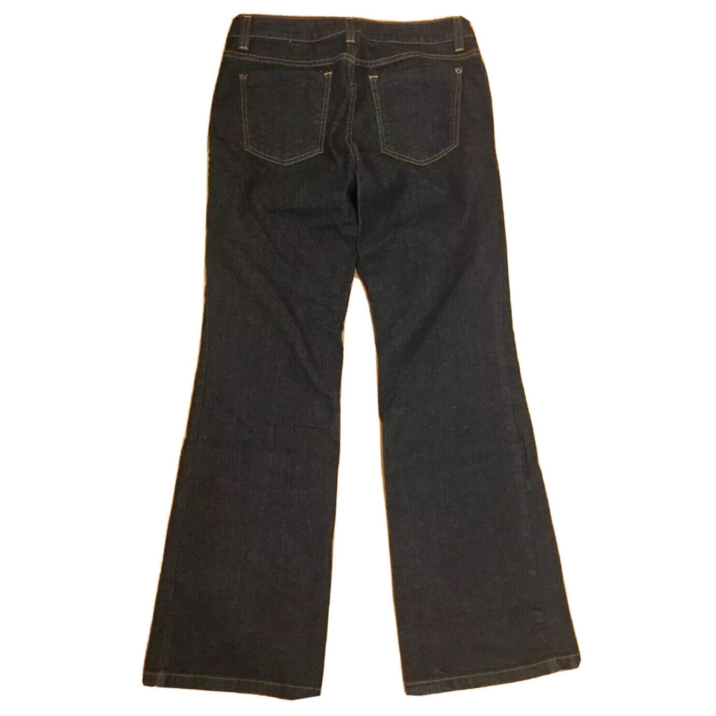 DKNY Jeans Soho New Wide Leg Denim 10S Dark Blue Women's Stretch - NWOT