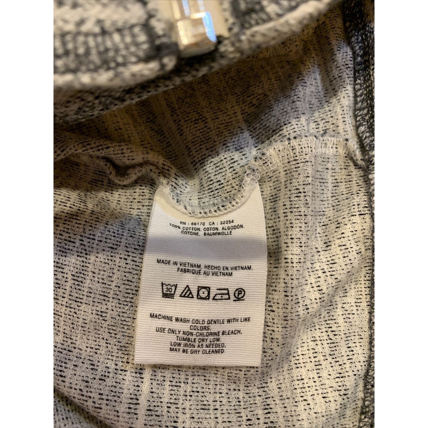 Anthropologie Caitlin Knit Moto Jacket Light Gray Women XS Casual Zip-up - EUC