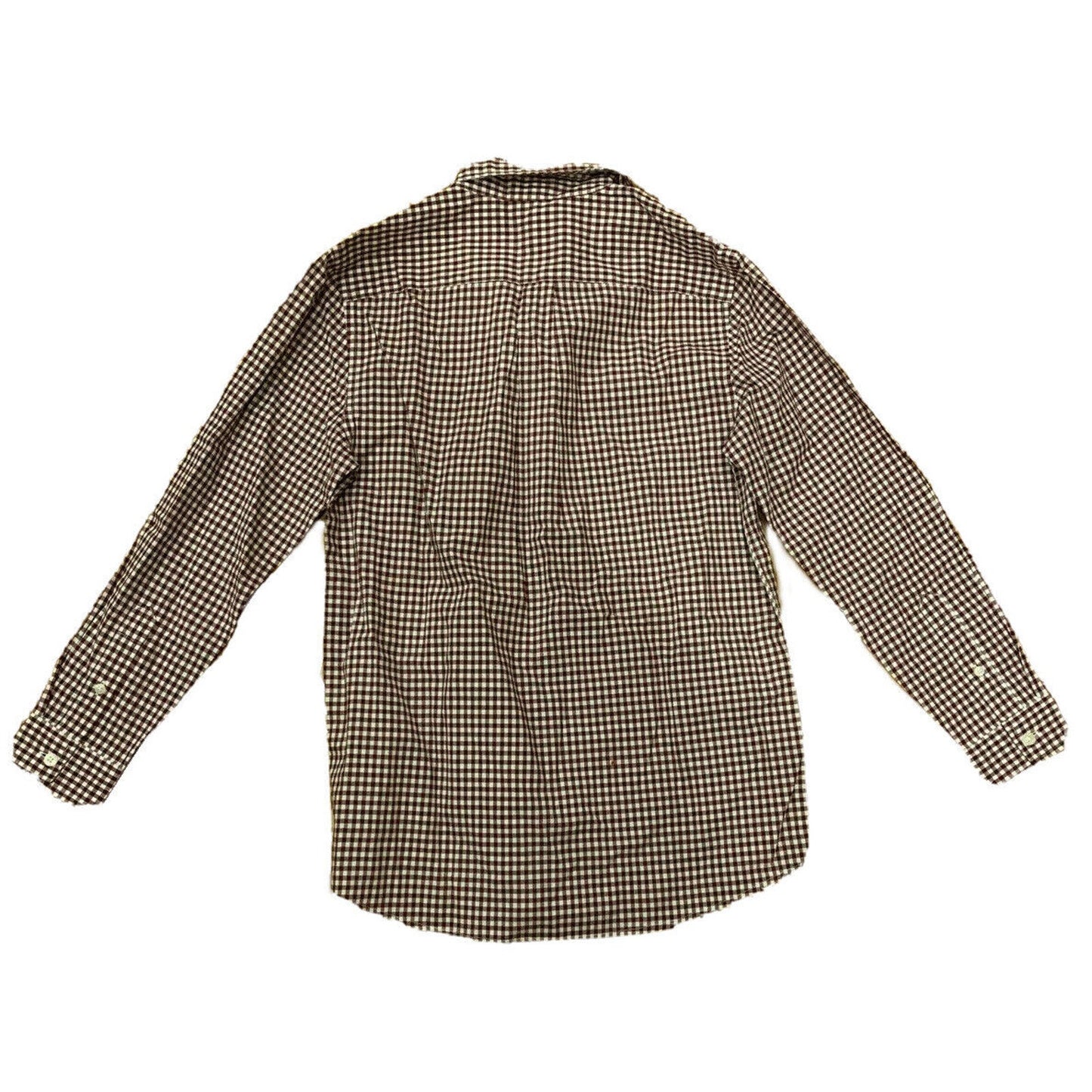 Boy's Vineyard Vines Red Checkered M Medium 12-14 Button Dress Shirt NWT
