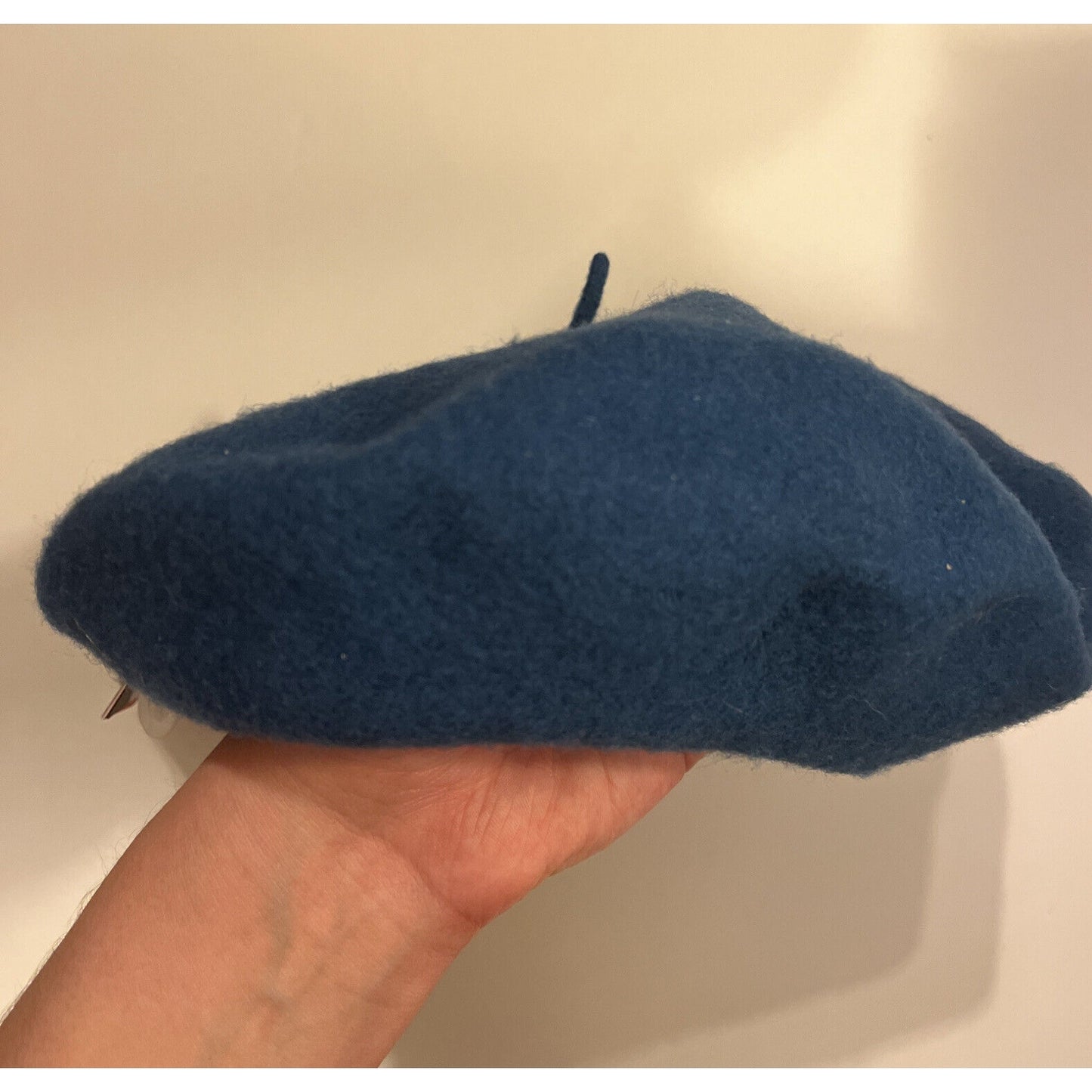 Parkhurst Blue Cotton Knit Beret Hat - NWT