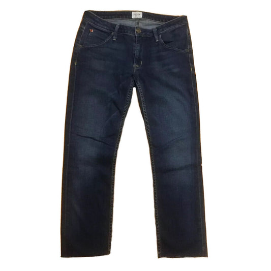 Hudson Women’s Blue Cut Jeans Size 27 Inseam 25” Made in USA Cut-off - EUC