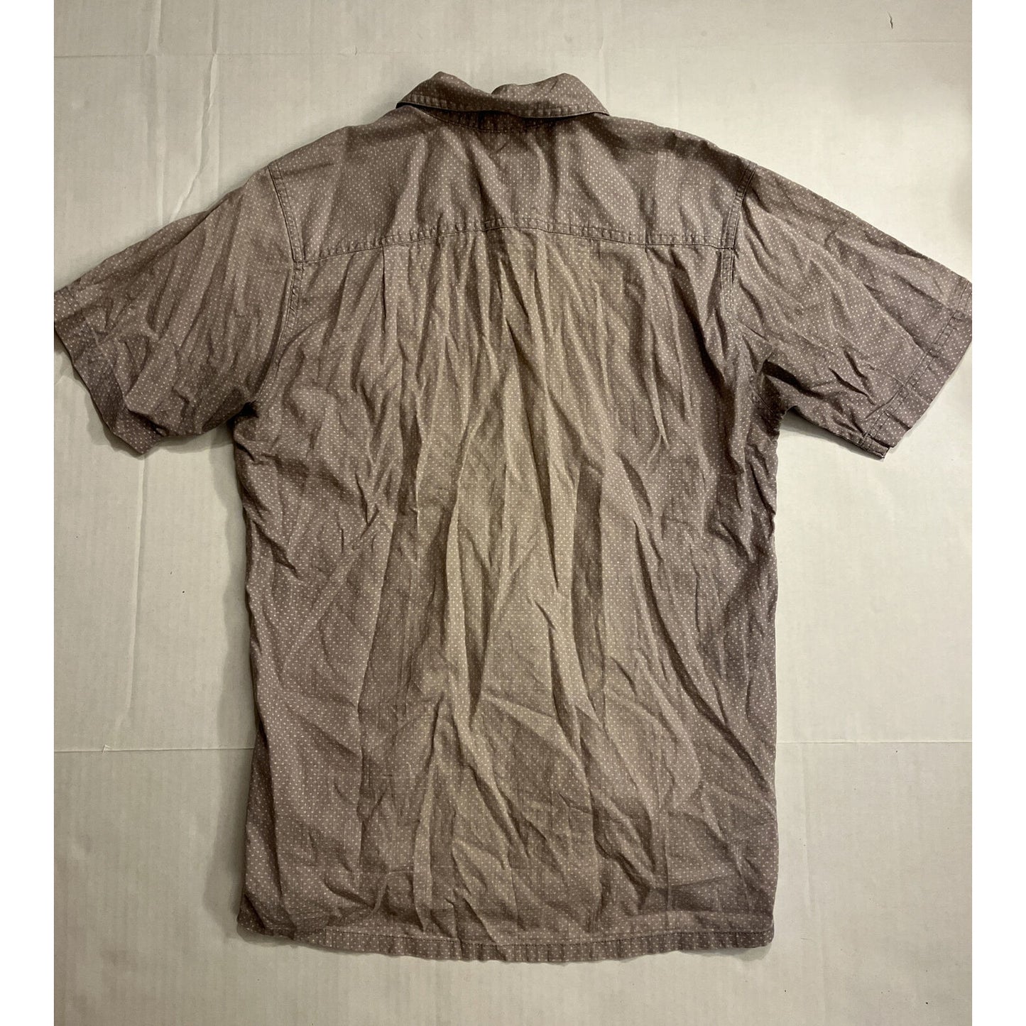 Patagonia Button Up Shirt Adult Small Gray Short Sleeve Mens