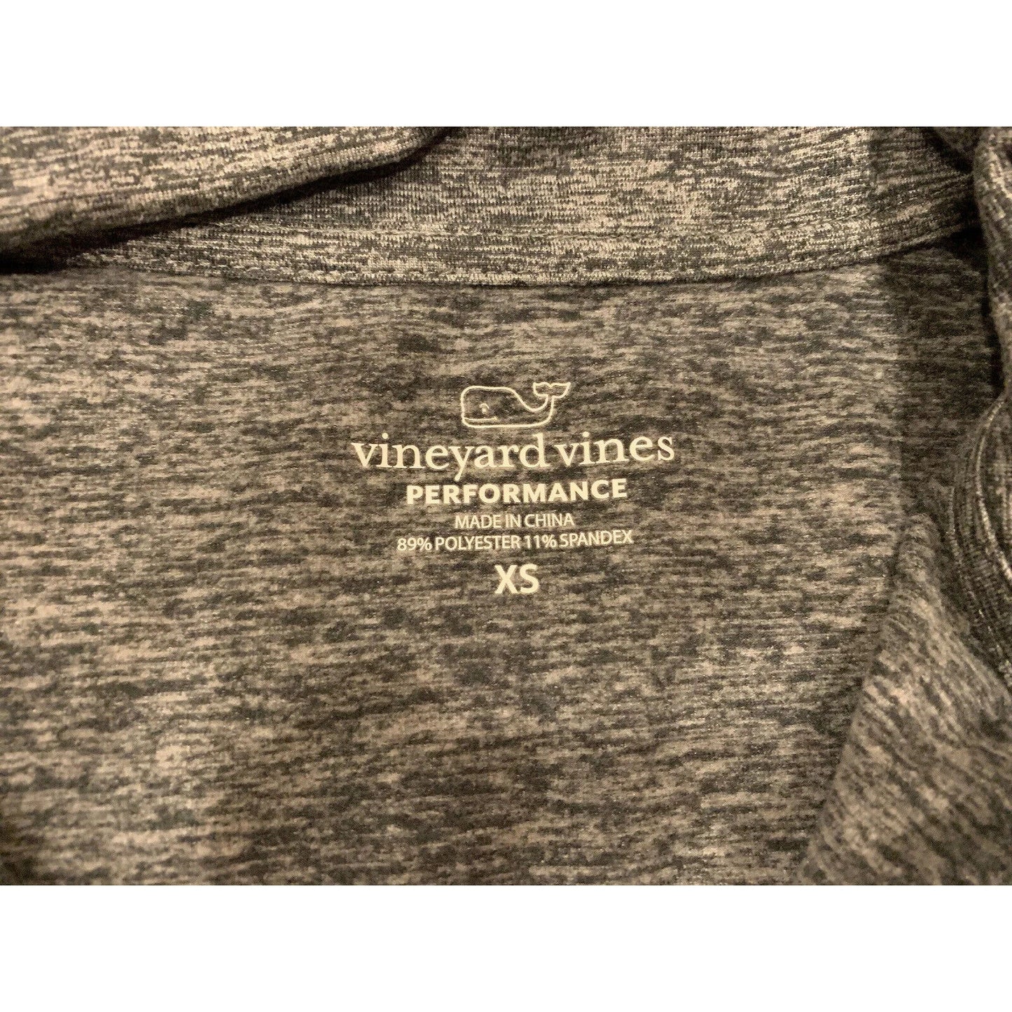 Vineyard Vines Women's Gray Full-Zip Performance Pullover Jacket Size Small S